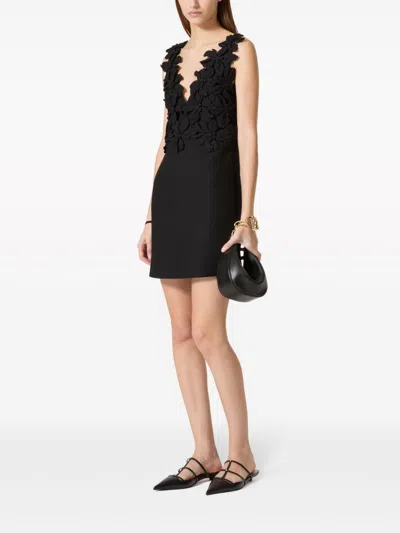Valentino Mini Hobo Bag Half Moon Zip Logo Dor