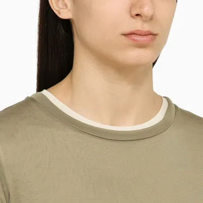 Vince Double-layer Long-sleeve Cotton T-shirt