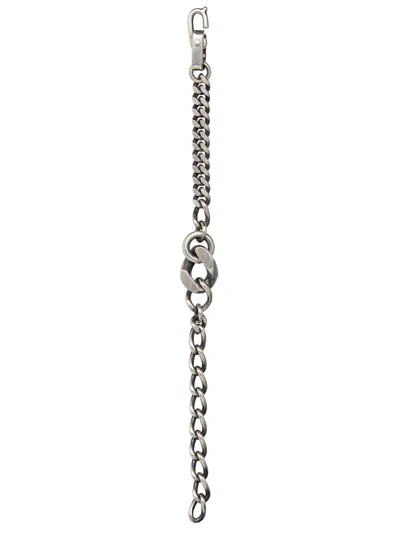 WERKSTATT:MÜNCHEN WERKSTATT:MUNCHEN BRACCIALE A CATENA IN ARGENTO 