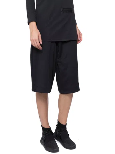 Y-3 3/4 Trousers With Zip And Button