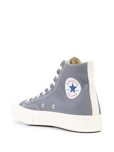 Comme Des Garçons Play Comme Des Garcons Play Sneakers In Grey