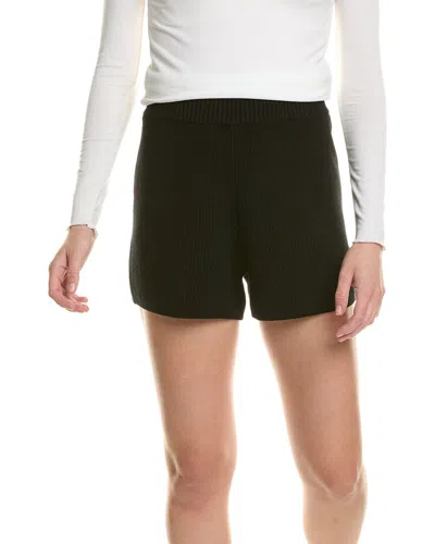 Ivl Collective High-rise Sweater Short In Black