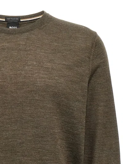 Shop Hugo Boss 'leno P' Sweater In Green
