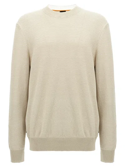 Hugo Boss Beige Amercury Sweater In Beige