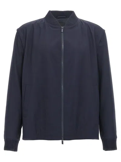 Hugo Boss Blue Hanry Bmb Jacket In Blue