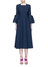 Roksanda 'yasmin' Lantern Sleeve Textured Dress