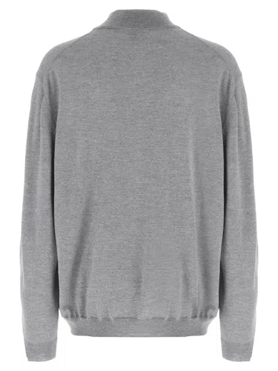 Hugo Boss Balonso L Sweater, Cardigans Gray In Gray
