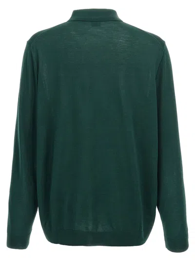 Shop Hugo Boss 'lancione' Sweater In Green