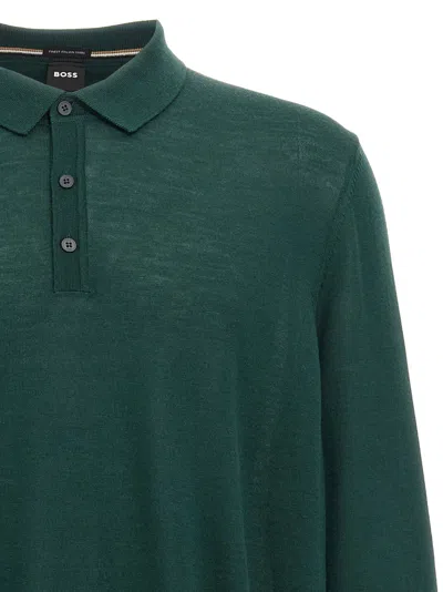 Shop Hugo Boss 'lancione' Sweater In Green