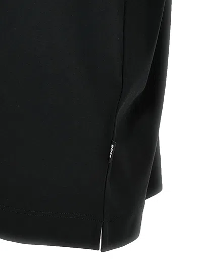 Hugo Boss Boss Parris 01 Polo T Shirt Black In Black