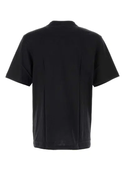 Oamc Apollo Cotton T-shirt In Black