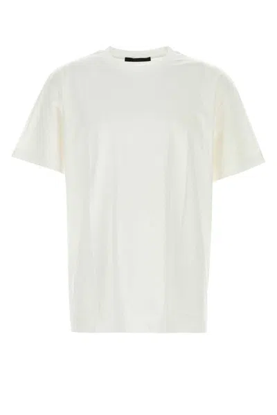 Tatras Crew Neck Plain Regular Fit T-shirt In White