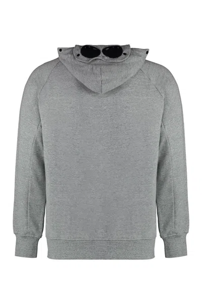 C.p. Company C.p.company Cotton Hoodie In Grey