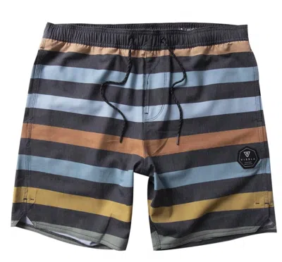 Vissla Parallels 17.5" Ecolastic Boardshort In Phantom In Multi