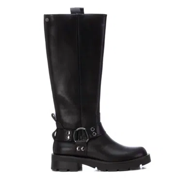 Xti Women's Biker Boots In Black In Black