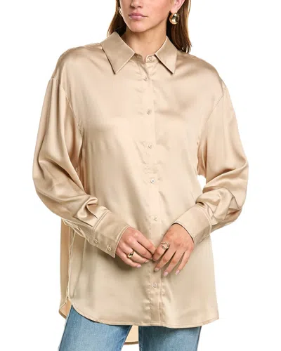 Sophie Rue Alexis Button-down Shirt In Brown