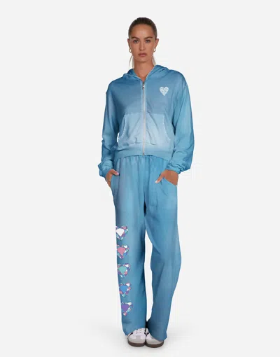 Lauren Moshi Juvia Diamond Evil Eye In Faded Blue Marine