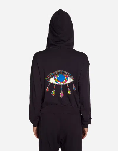 Lauren Moshi Lachelle Diamond Evil Eye In Black