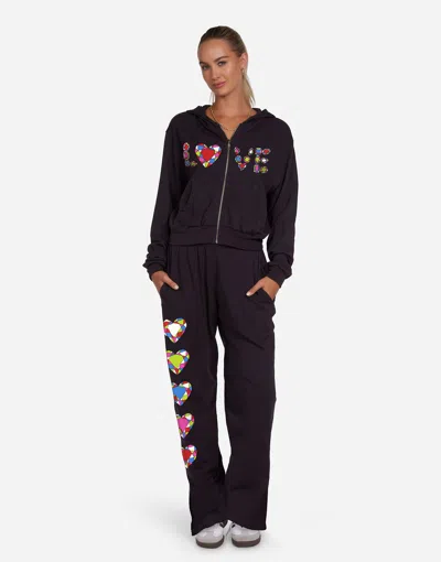Lauren Moshi Lachelle Diamond Evil Eye In Black