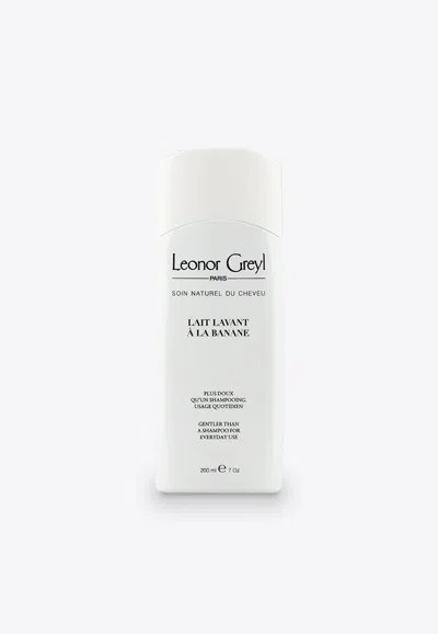 Leonor Greyl Lait Lavant À La Banane - 200 ml In Colorless