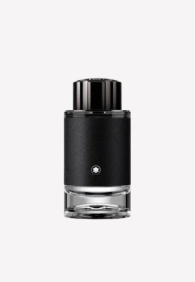 Montblanc Explorer Eau De Parfum 100 ml In Black