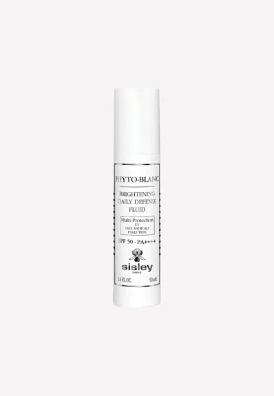 Sisley Paris Phyto-blanc Brightening Daily Defense Fluid Spf50 - 50 ml In White