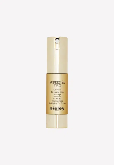 Sisley Paris Supremya Eyes At Night Cream - 15 ml In Gold