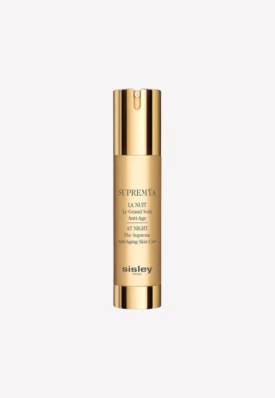 Sisley Paris Supremya At Night - Anti-aging Skin Care - 50 ml In Gold