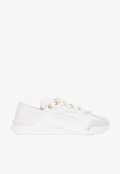 Dolce & Gabbana Ns1 Slip-on Canvas Sneakers In White