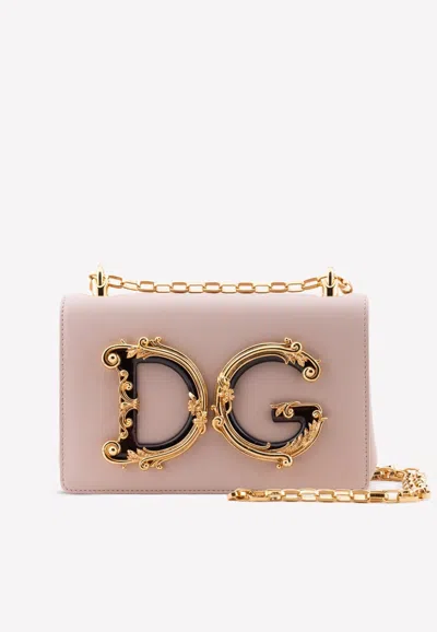 Dolce & Gabbana Dg Girls Cross-body Bag In Powder