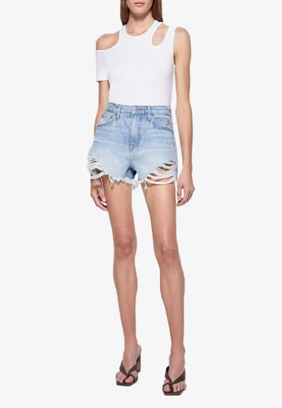 Simkhai Irena Cut-out Tank Top In White