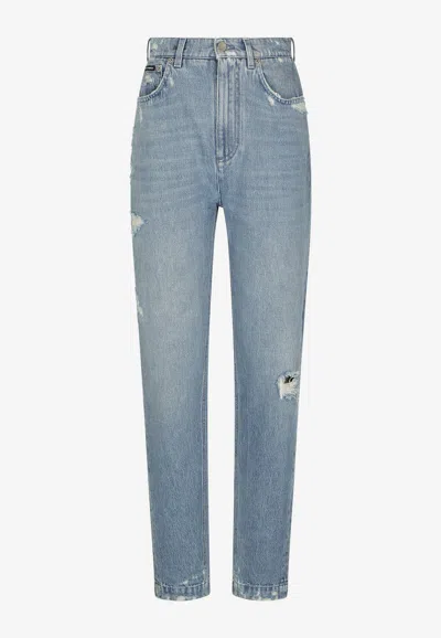 Dolce & Gabbana Women Jeans Amber Vita Alta In Denim