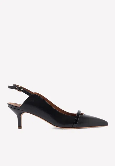 Malone Souliers Marion 45mm Slingback Pumps In Black