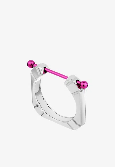 Eéra Women's Maga Circe 18k White Gold Hug Ring In White Gold