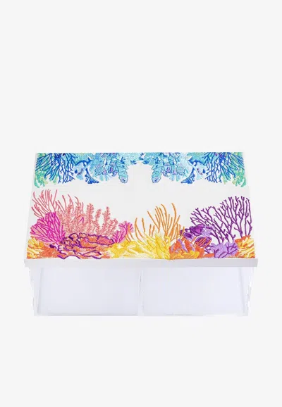 Stitch Ocean Breeze Vibrant Coral Box In Multicolor