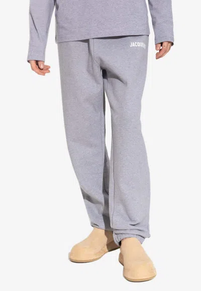 JACQUEMUS LE JOGGING LOGO TRACK PANTS 