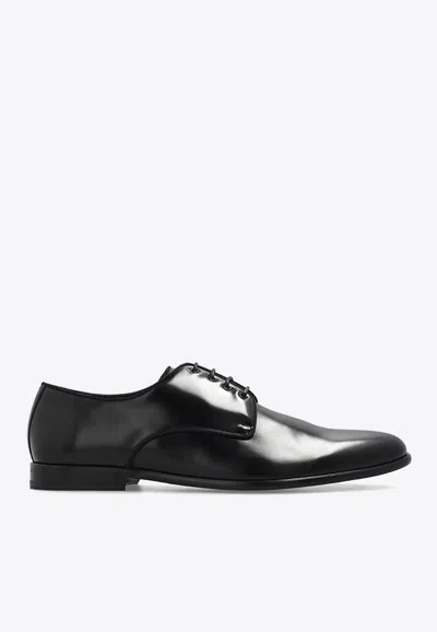 Dolce & Gabbana Derby Lace-up Shoes Lace Up Shoes Black In Black
