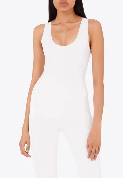 Ferragamo Second Skin Tank Top In White