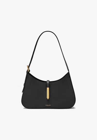 Demellier London Tokyo Hobo Bag In Black
