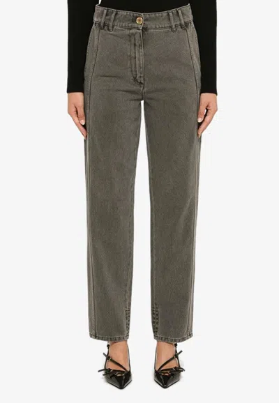 Patou Cargo Trousers In Charcoal