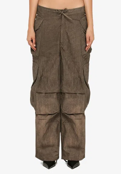 ENTIRE STUDIOS GOCAR WIDE-LEG CARGO PANTS 