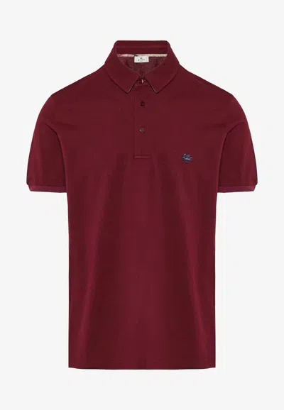 Etro Shirt In Bordeaux