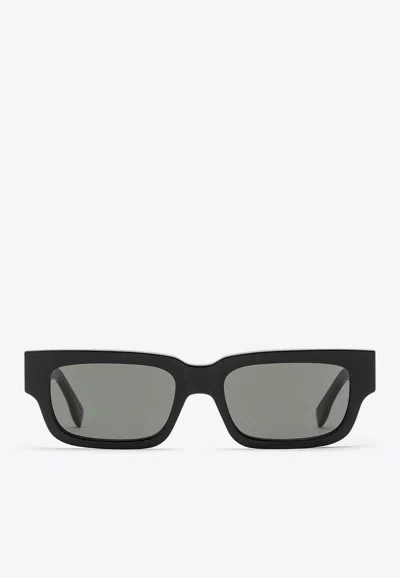 Retrosuperfuture Roma Square Sunglasses In Black