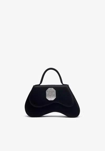 Malone Souliers Divine Satin-finish Tote Bag In Black
