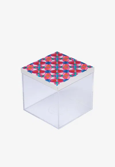 Stitch Mini Oriental Acrylic Box In Multicolor