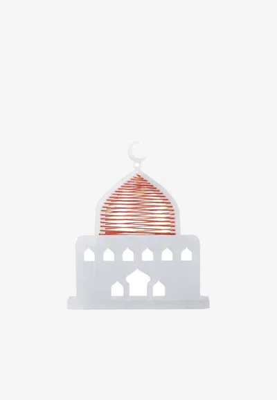 Stitch Small Decorative Acrylic Dome Stand In Multicolor