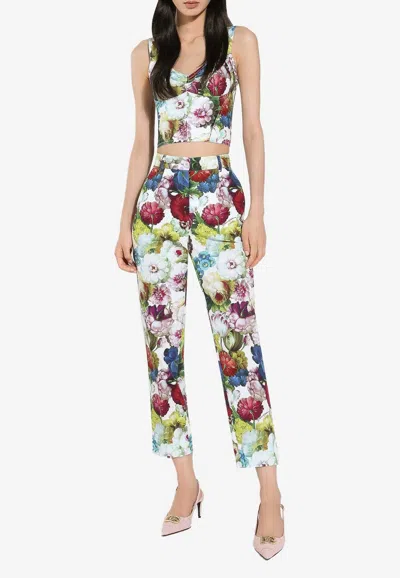Dolce & Gabbana Pantalone In Multicolor