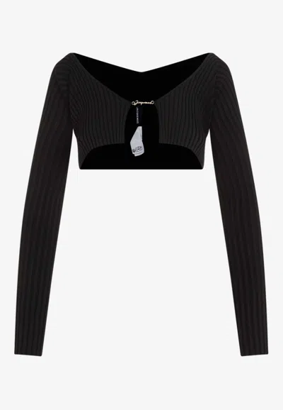 Jacquemus Tops Black In Black