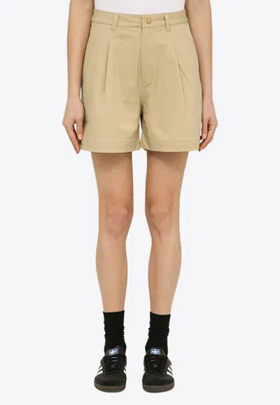 The North Face Beige Cotton-blend Bermuda Shorts In Beige