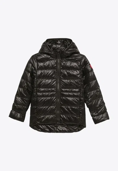 Canada Goose Cypress Nylon Down Jacket In Black